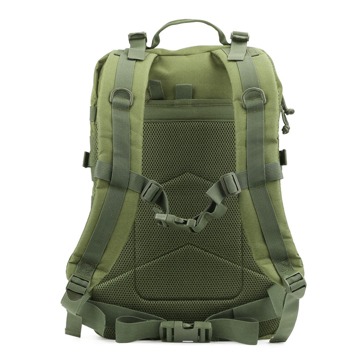 REEBOW GEAR Military Tactical Backpack Large Army 3 Day Assault Pack Molle Bag Boys Backpacks for School Army Green