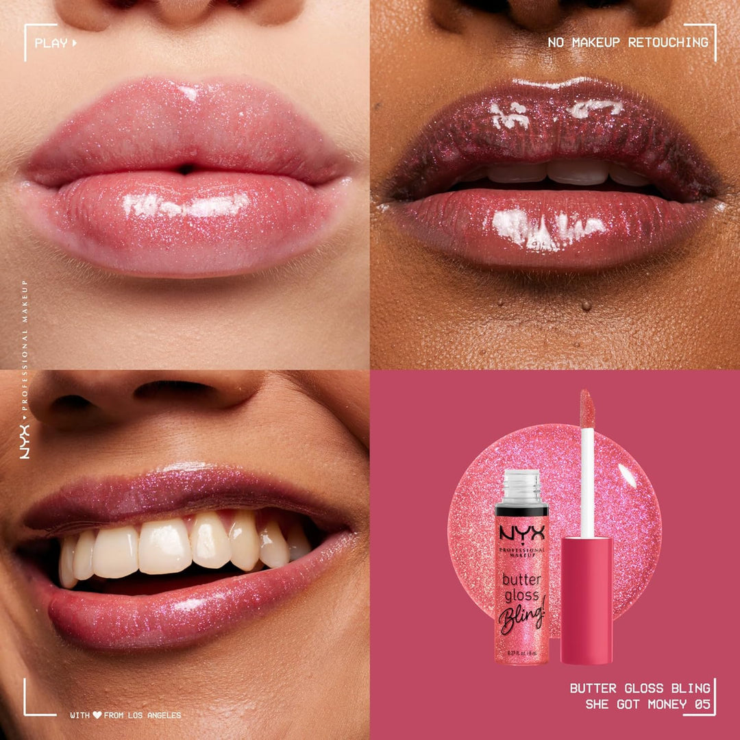 NYX Butter Gloss | Vegan Lip Gloss - Non-Sticky & Shiny | She Got Money