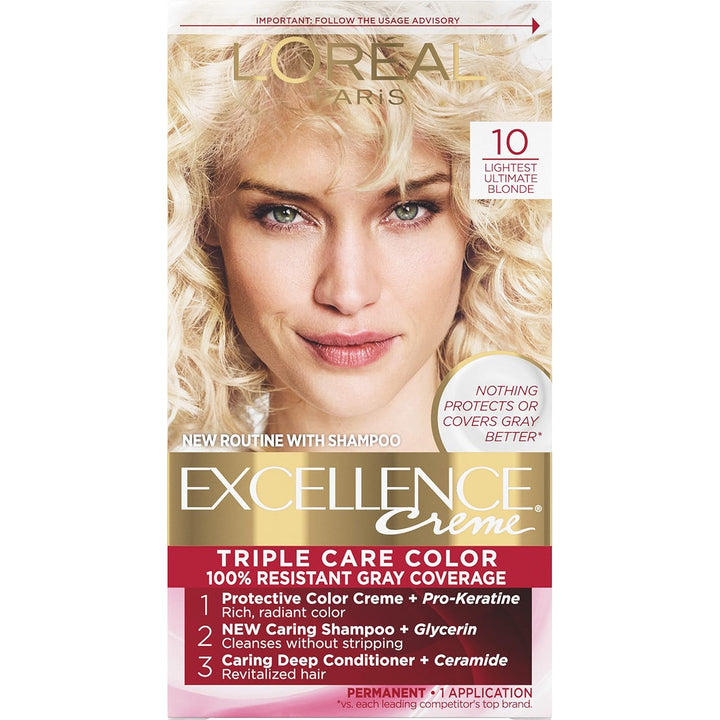 5RB Medium Reddish Brown Hair Color | L'Oreal Paris Excellence Creme – 8 Weeks Gray Coverage