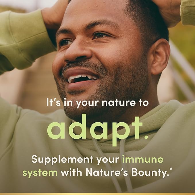 Nature's Bounty Vitamin D, Immune Support, Vitamin Supplement, 2000 IU, 50 mcg, Softgels, 350 Ct