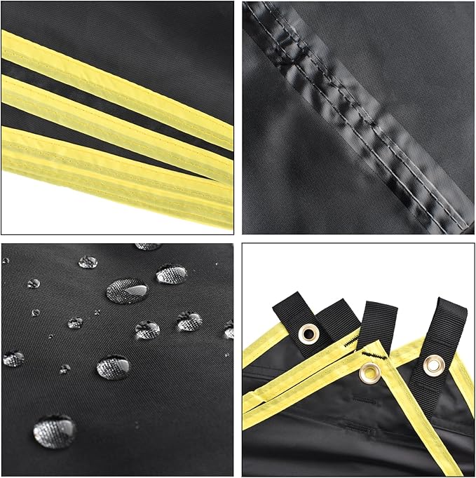 TRIWONDER Hammock Rain Fly Waterproof Tarp Camping Tent Footprint Ground Cloth Backpacking Tarp Camp Shelter Sunshade Mat for Outdoor Hiking Beach Picnic