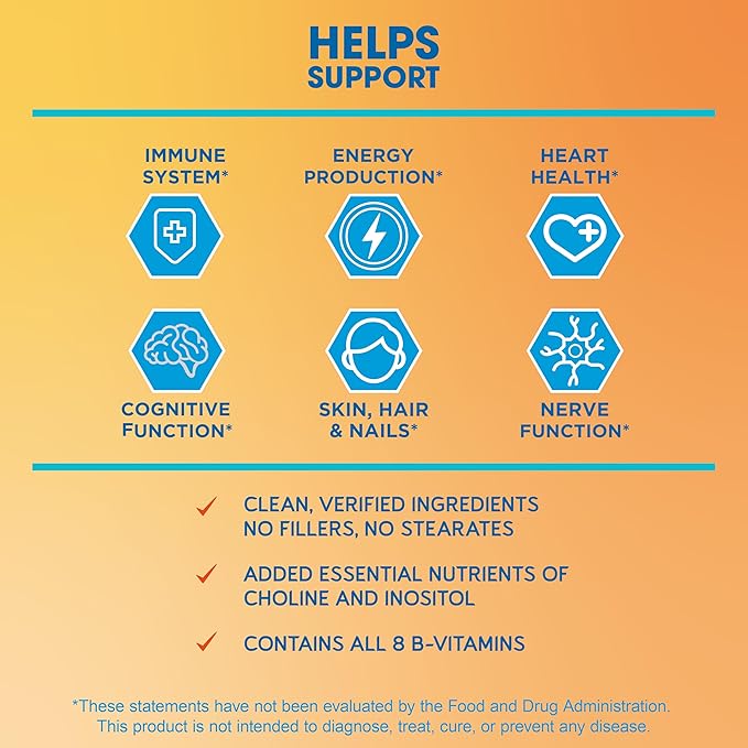 BioEmblem B Complex Vitamins | Complete B-Vitamin Formula with Active Methylated Forms | Supports Energy, Mental Clarity & Immune Health | Non-GMO, Vegan, Soy-Free, Gluten-Free |270 Capsules