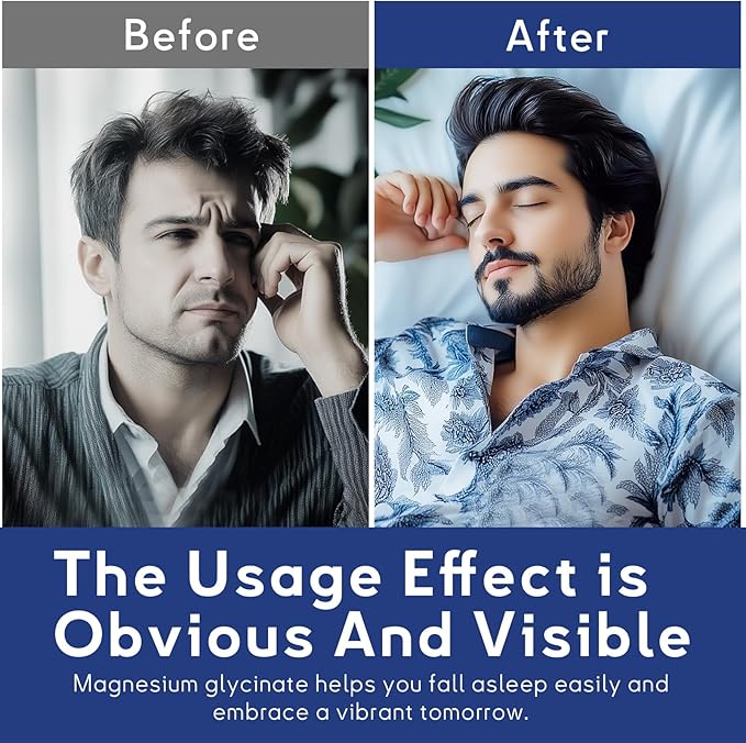 Magnesium Glycinate, 60 Day Magnesium Supplement, Highly Absorbable, Supports Muscle, Heart, Nerve Health, Boosts Metabolism, Non-GMO, Vegan, 120 Capsules