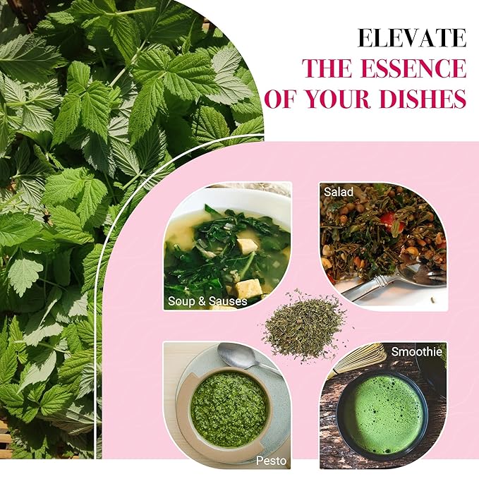 Raspberry Leaf tea 4 oz | Cut and Sifted | 100% Pure and Natural Herbal Tea | Non-GMO, Ethically Sourced | by Yogi's Gift®