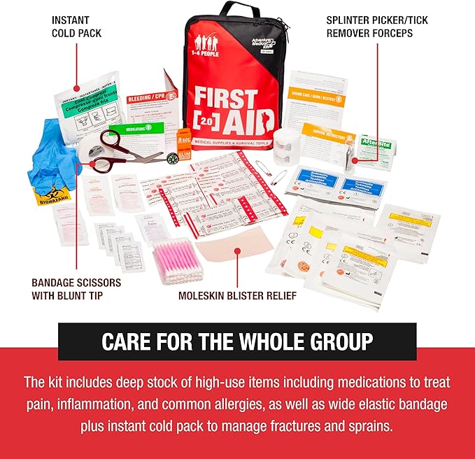 Adventure Medical Kits Adventure First Aid Medical Kit 2.0