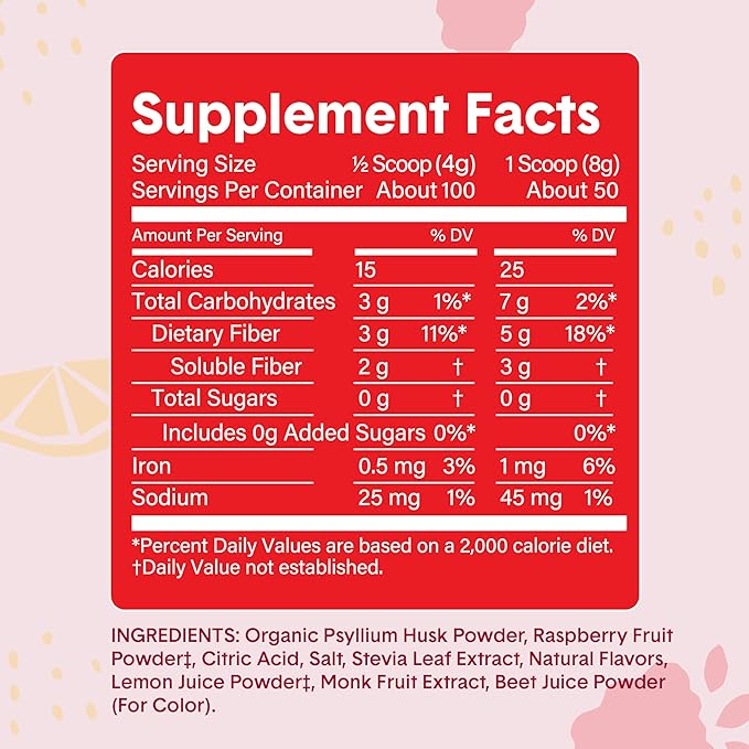Bellway Super Fiber Powder + Fruit, Raspberry Lemon Super Fiber Gummies