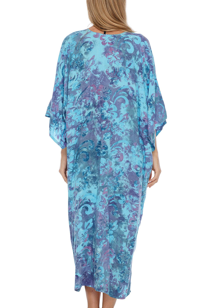 SHU-SHI Womens Kimono Cardigan Robe Beach Cover Up Open Front Loose One Size