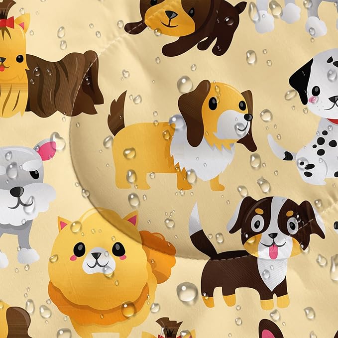 AILONEN Cartoon Fox Camping Sleeping Bag for Boys Girls Adults,Lightweight & Waterproof,3 Season Warm & Cold Weather,Portable,Kawaii Fox Printed Sleeping Bag,Traveling,Camping,Hiking