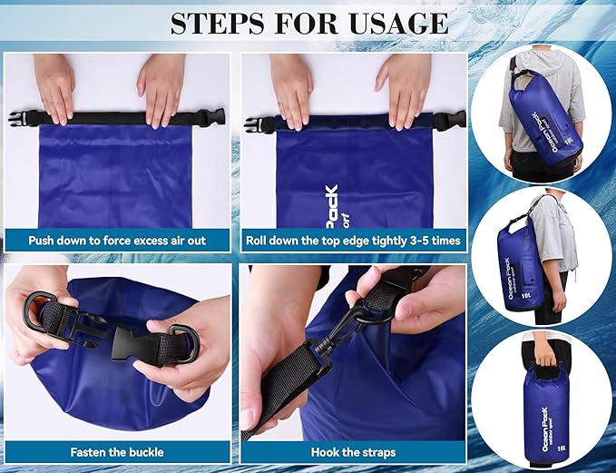 2 Pcs Waterproof Dry Box for Boat Junction Box 9.3 x 7.1 x 1.9 Inches,large,watertight Storage Protective Case for Mobile Phones Wallets Camping Hiking Boating, Black