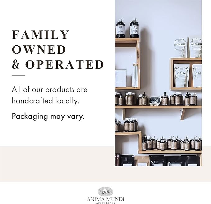 Anima Mundi Apothecary Chaga Mushroom Powder - Organic Chaga Mushroom Powder - Immune System Support Supplement - Great for Tea, Coffee and More (5oz)