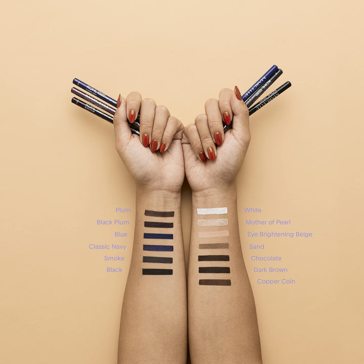 Marcelle Kohl Eyeliner, Smoke, Eye Pencil, Long-Lasting, Waterproof, Intense Colour, Fragrance-Free, Hypoallergenic, Recognized by CDA, Cruelty-Free, 0.04 Oz.