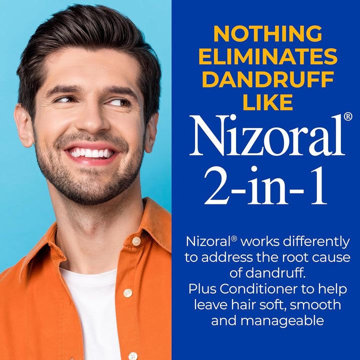 Nizoral Anti-Dandruff Shampoo | 1% Ketoconazole | Fresh Scent | 7 Fl Oz