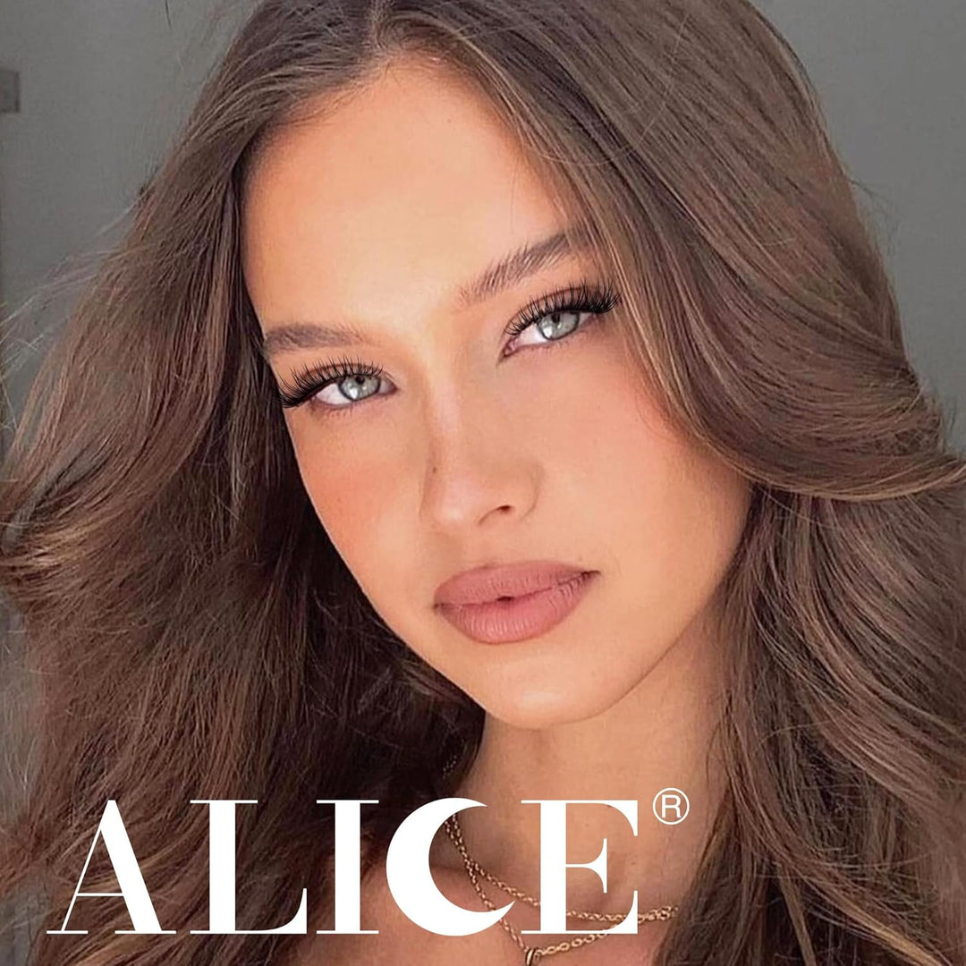 ALICE DIY Natural Lash Clusters | Wispy Anime Cat Eye | 10-16mm, 144 Pcs