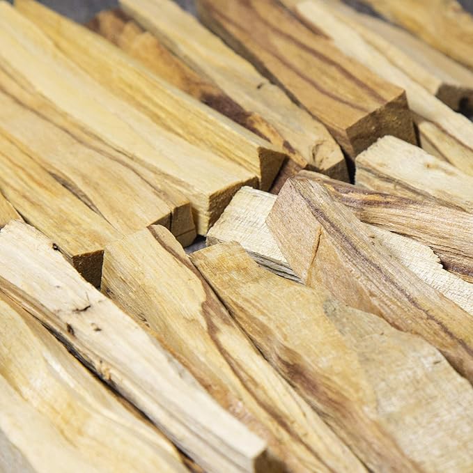 A-Grade Premium Palo Santo Incense - Sustainably Harvested in Peru - Holy Wood Smudge Sticks - Bulk Lot of 48 (Approx 1 lb.) for Cleansing, Smudging, Meditation and Purification (48 Sticks)
