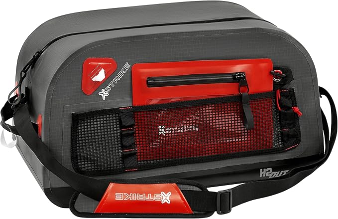 Waterproof Duffel Bag, 52L Large Capacity Waterproof Travel Dry Duffel Bag, Heavy Duty Bag with Durable Straps & Handles, Board Deck Bag for Kayaking Paddle Boating Rafting Fishing Picnic Camping