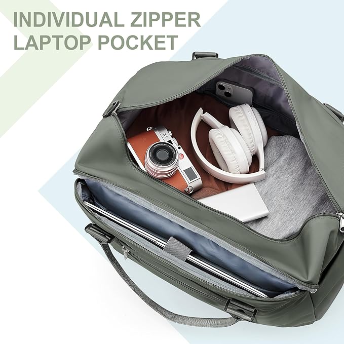 Travel Duffel Bag,Sports Tote Gym Bag,Shoulder Weekender Overnight Bag for Women