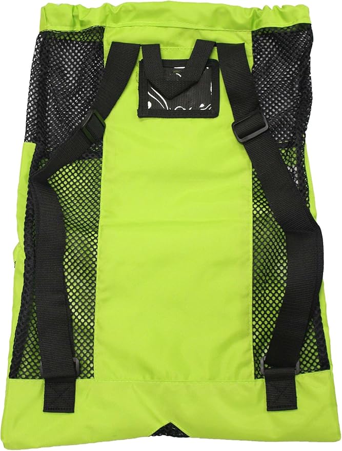 Adoretex Quick Dry Mesh Equipment Sport Drawstring Gym Swim Bag