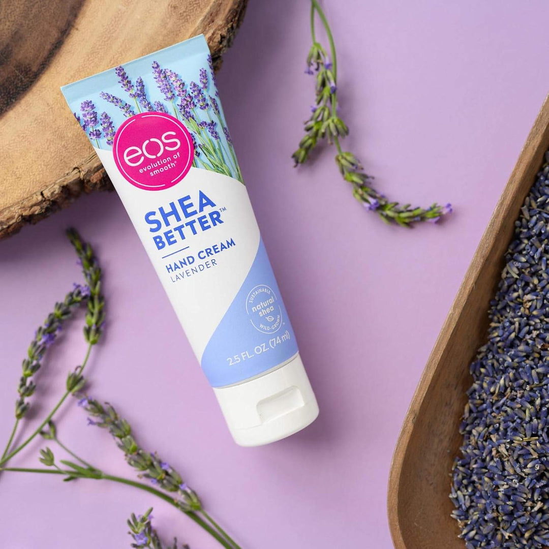 EOS Shea Better Hand Cream – Coconut Lotion for Instant Hydration | 2.5 oz (Pack of 2)