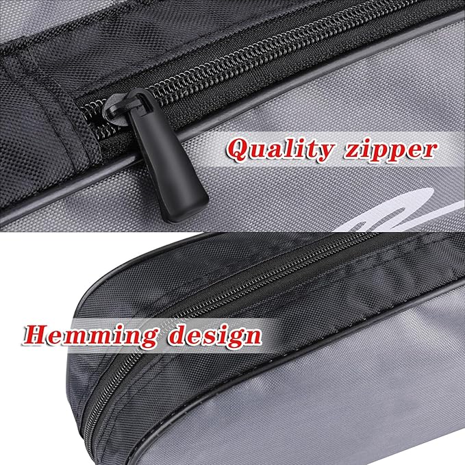 Sougayilang Folding Fishing Rod Case Organizer Pole Storage Bag Rod Reel Tackle Carrier Fishing Rod Bag Fishing Case