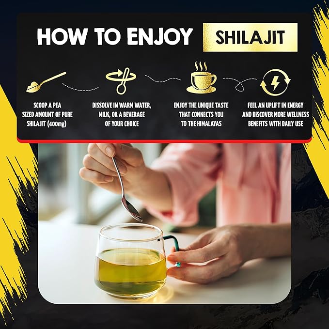 Ion Himalayan Shilajit Resin - Natural Shilajit Resin for Men & Women | Pure Himalayan Shilajit With 85+ Trace Minerals, Fulvic Acid, 50 Gram (1 Pack)