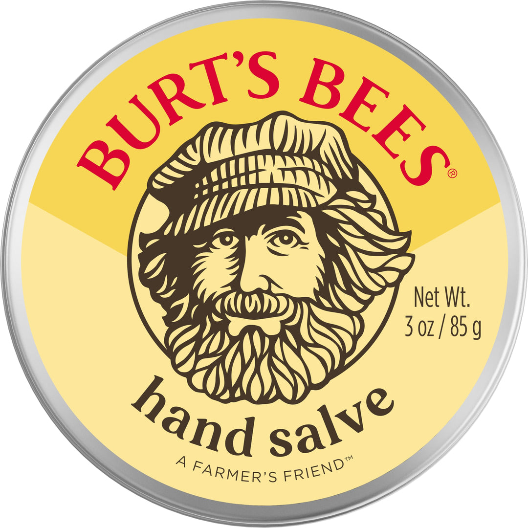 Burt's Bees, Hand Salve With Botanical Oils and Beeswax, Moisturizing Balm for Dry Hands, 100 Percent Natural Origin Skin Care, 3 oz. Package