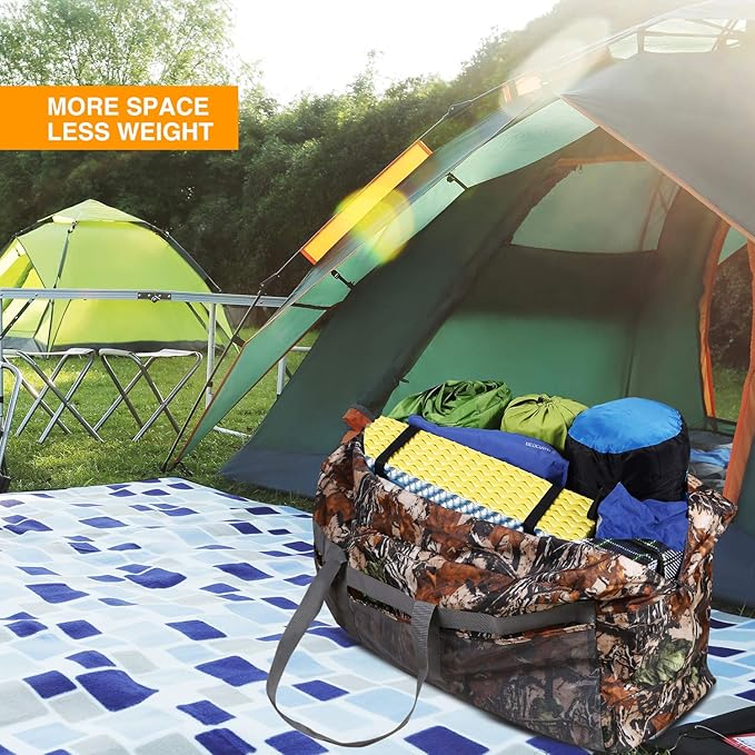 REDCAMP Foldable Travel Bag, Large Sports Bag, 75L/96L/100L, Lightweight Waterproof Tote Bag