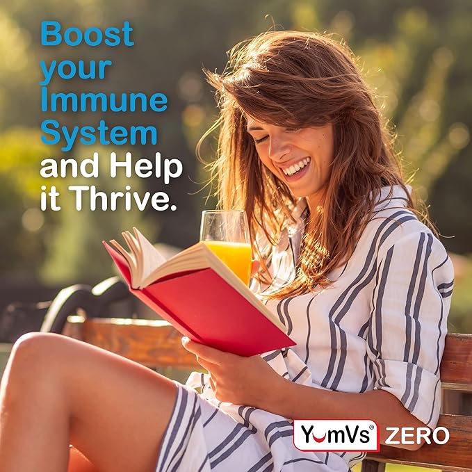 Yum-Vs - Zero Sugar Vitamin C Gummies for Adults & Kids - 250 mg VIT C Immune Support Gummy Vitamins - Sugar Free Chewable Vitamin C Gummy Supplement - High Potency Vegetarian Vitamin C Boost (60)