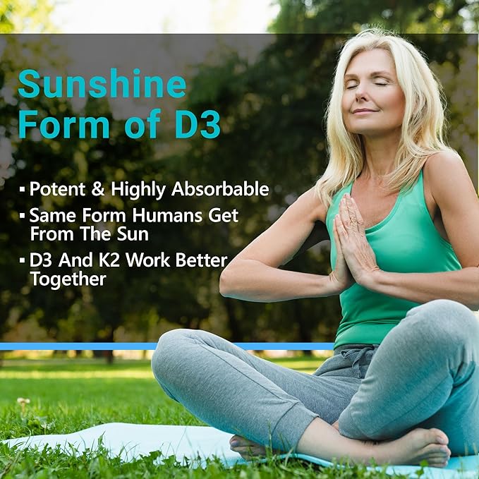 5-in-1 Magnesium Complex and Vitamin D3 K2