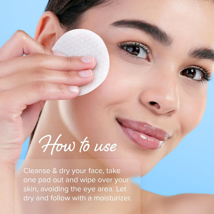 Collagen Toner Pads with Retinol | Hydrating Anti-Aging Wipes for Skin