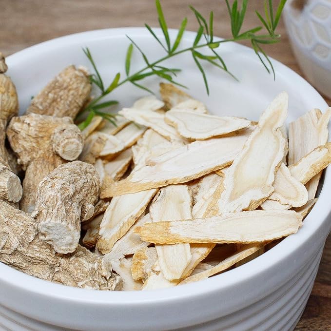 DOL American Ginseng Slices from Wisconsin (Sliced Ginseng Root Wisconsin Grown!Most People Use It to Make Ginseng Tea! Good for Health! 花旗参片/西洋参片 （Sliced Ginseng Root） 113g/Bag