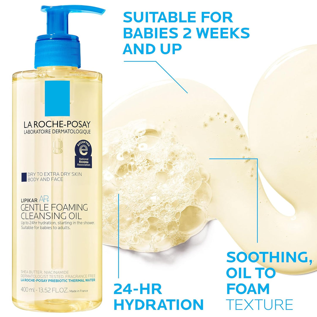 La Roche-Posay Lipikar AP+ Moisturizing Cream | Shea Butter & Niacinamide | For Dry, Sensitive Skin