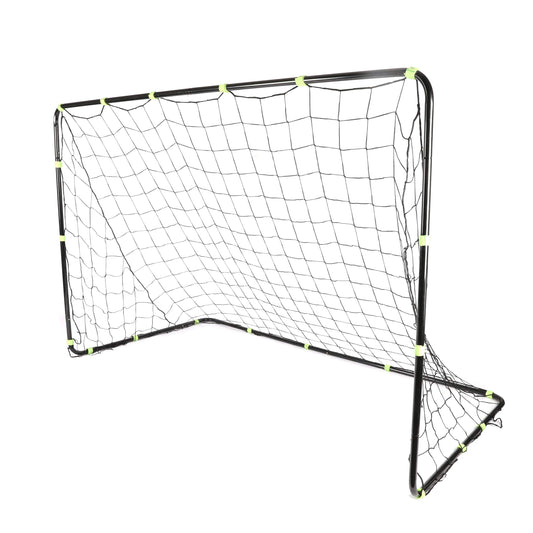 Sport Squad Portable Soccer Goal Net Set - Pop Up Training Soccer Goals for Backyard - Indoor or Outdoor Versions - Easy Assembly - Great for Kids and Adults, 6' x 4' Steel