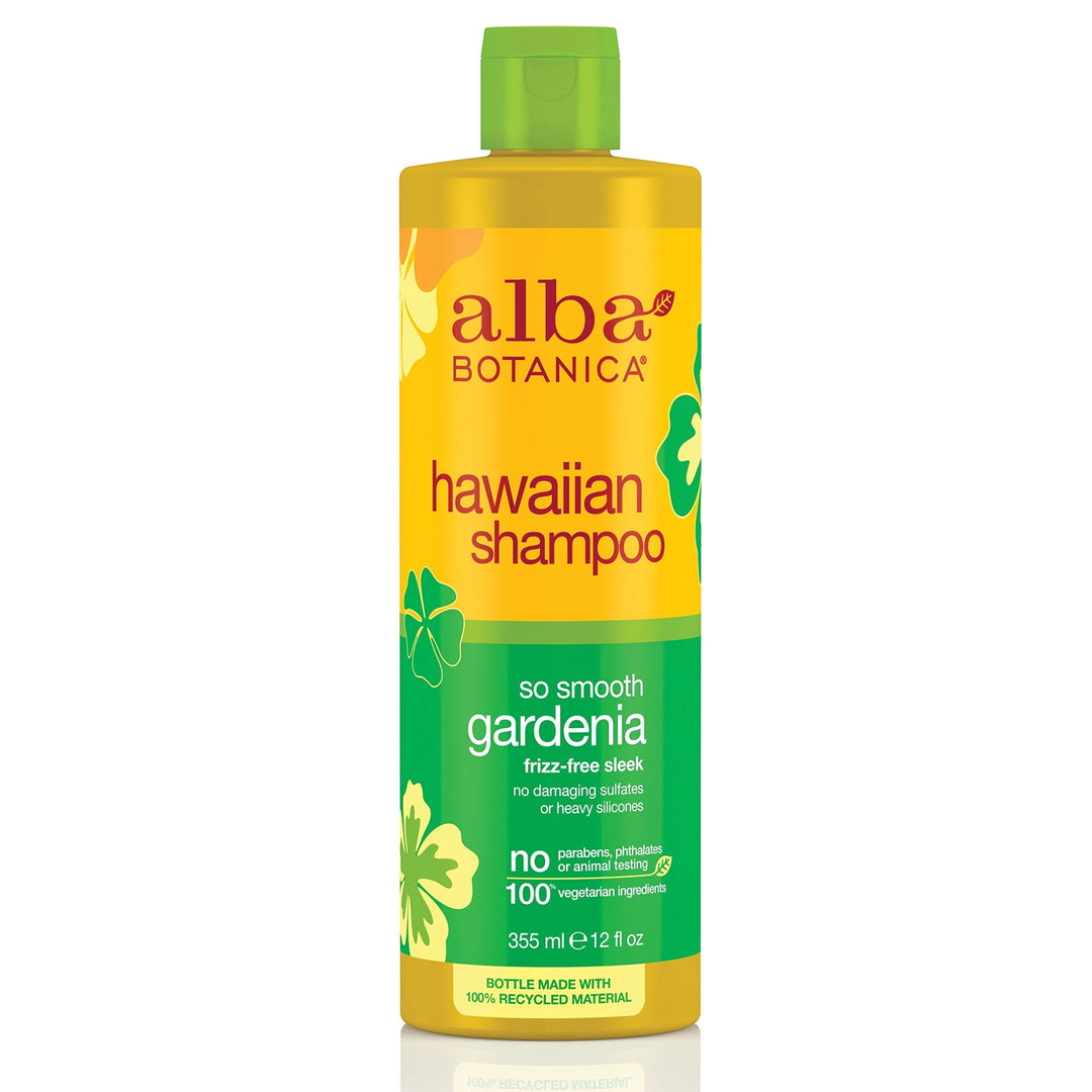 Alba Botanica So Smooth Gardenia Hawaiian Shampoo, 12 Ounce Bottles (Pack Of 2)