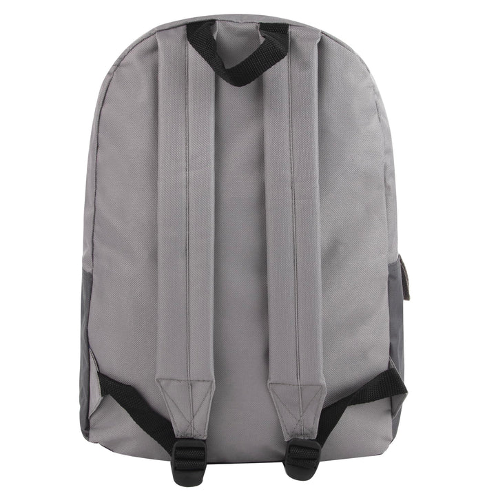 Trail maker Multi Pocket Multicolor Backpack with Adjustable Padded Straps (Grey)