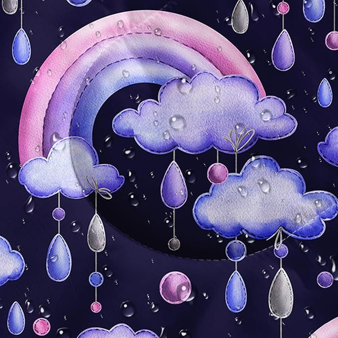 AILONEN Cartoon Fox Camping Sleeping Bag for Boys Girls Adults,Lightweight & Waterproof,3 Season Warm & Cold Weather,Portable,Kawaii Fox Printed Sleeping Bag,Traveling,Camping,Hiking