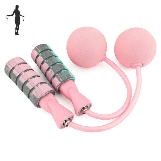 APLUGTEK Jump Rope, Training Ropeless Skipping Rope for Fitness, Adjustable Weighted Cordless Jump Rope for Men Women Kids