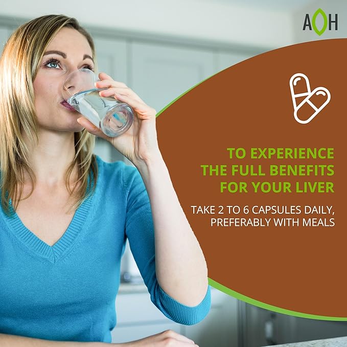 Liver Supplement – Clean, Detox and Repair Formula, Herbal Liver Support Supplement with Milk Thistle (180 Capsules)