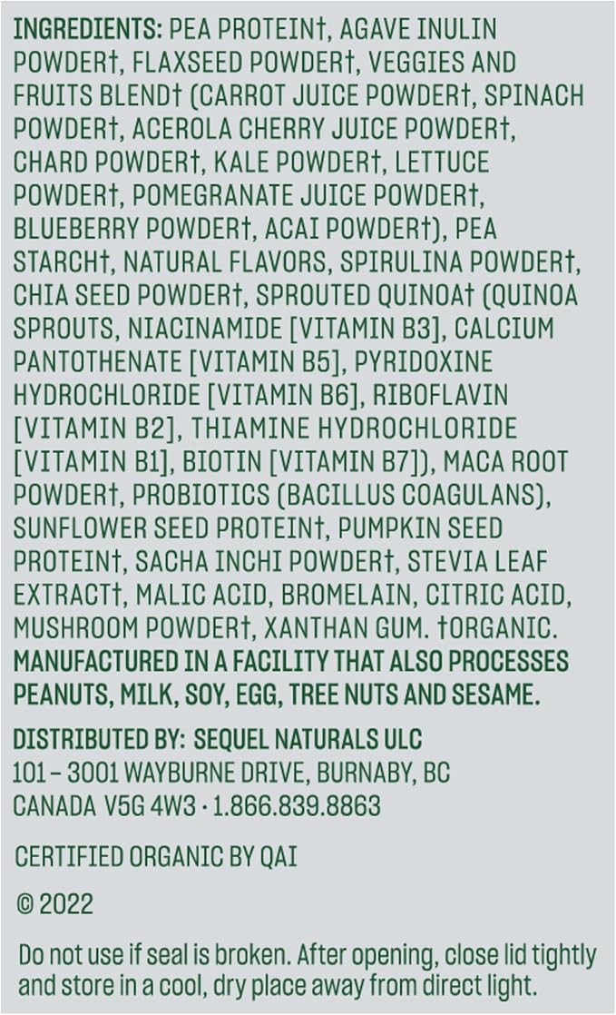 Vega, Protein Powder One Shake Us Berry Large Organic, 24.3 Ounce