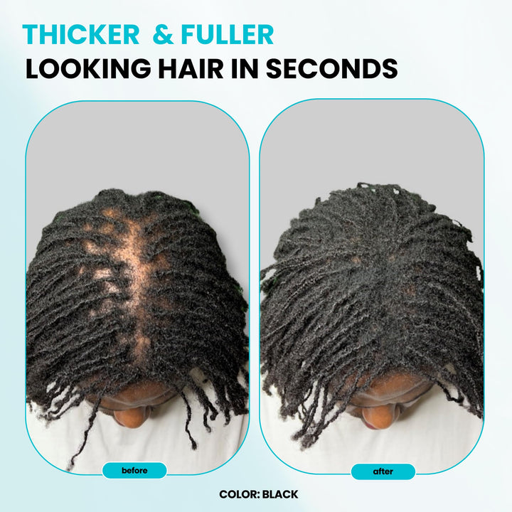 SURETHIK Medium Brown Hair Fibers for Thinning , Building Hair Fibers, Instantly Fuller Looking for Men & Women, 30g