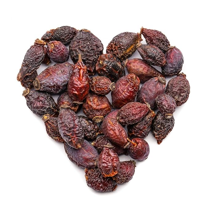 Super Large Value Pack 10 LB – Organic Dried Rosehip Fruit – Organic Rose Hips Whole (Rosa Canina) - Rich in Vitamin C, Antioxidants, & Immune Support – 100% Natural & Pure