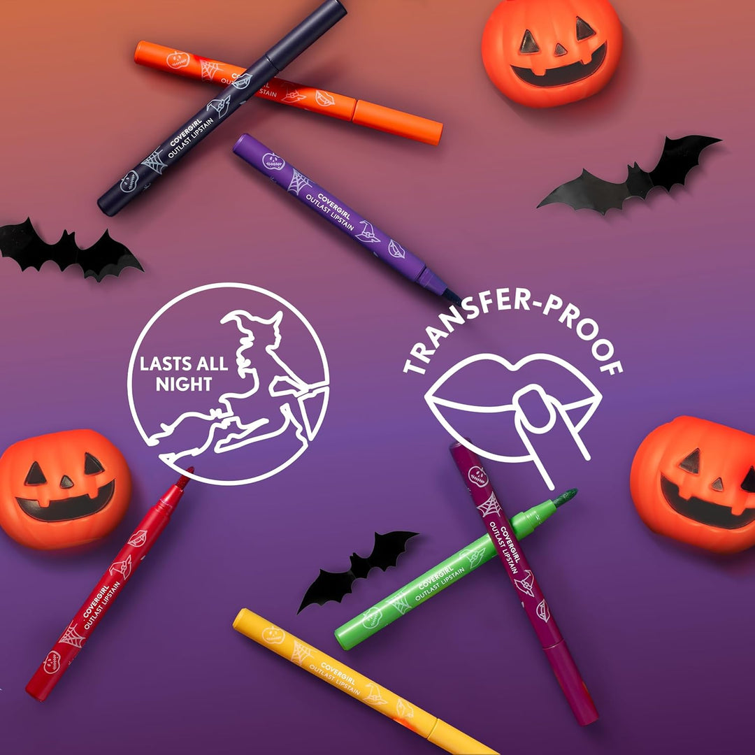 Covergirl Outlast Lipstain Zom-Bean | Halloween Limited Edition | Transfer-Proof