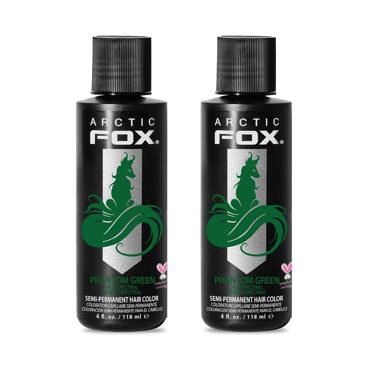 ARCTIC FOX Vegan Semi-Permanent Hair Color Dye | AURORA KISS 5.6 Fl Oz (2-Pack)