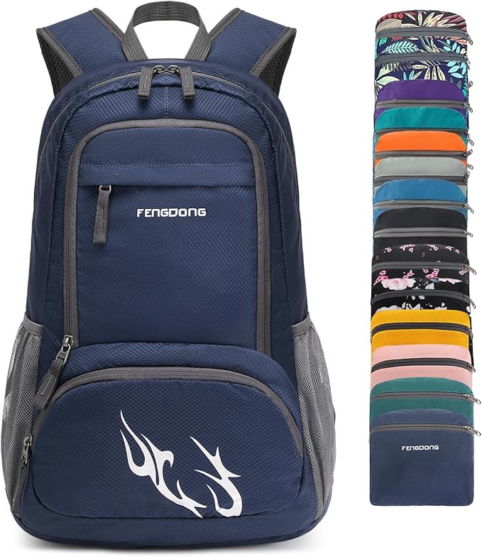 35L Lightweight Foldable Waterproof Packable Travel Small Hiking Backpack Daypack for men women