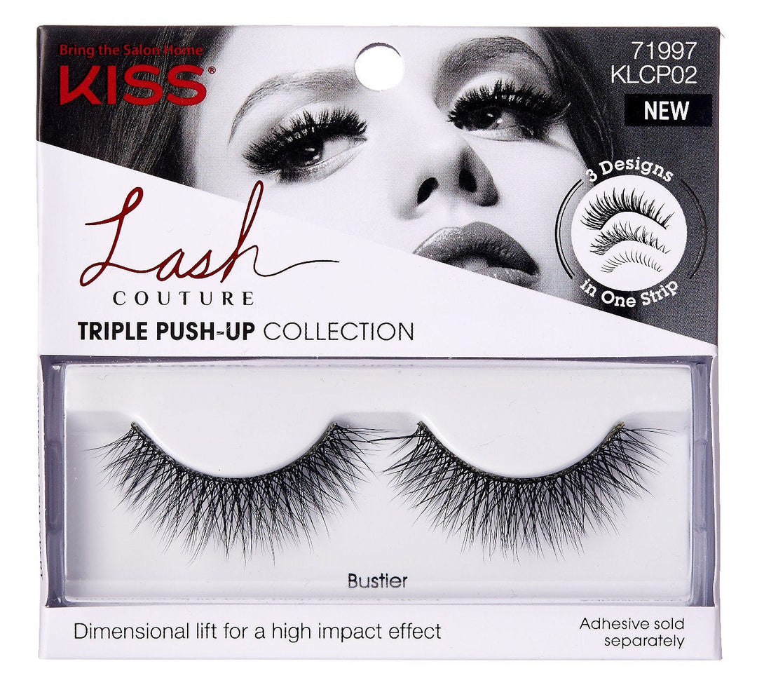 Kiss Lash Couture Triple Push-Up Bustier (2 Pack)