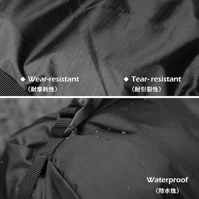 TRIWONDER Compression Sack Nylon Compression Stuff Sack Compression Stuff Sack Sleeping Bag Stuff Sack Ditty Bags with Dust Flap for Backpacking, Hiking, Camping, Traveling