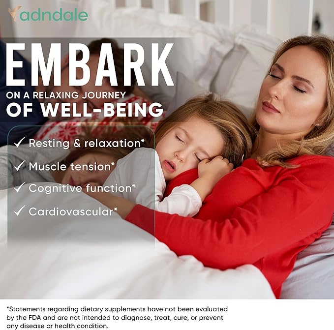 90ct 15-in-1 Magnesium Glycinate Gummies 400 mg/serv- with Magnesium Malate, Ashwagandha, Tart Cherry, Magnolia Bark, Lemon Balm, Passionflower, Chamomile, L-Theanine, Zinc, Vitamin K2 & D3