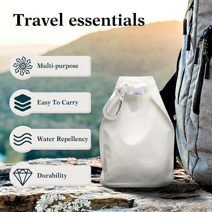 6 Pcs Travel Soap Bag, Waterproof Leakproof Quick Dry Bar Soap Travel Container, Soap Saver Pouch for Camping, Hiking, Hotel Essentials, Portable Soap Holder Travel Case, Soap Travel Bag