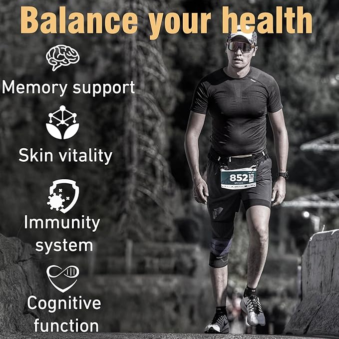 ad hoc 1100mg Gold Shilajit Gummies with Magnesium, Lions Mane, Rhodiola, Grape Seed - Himalayan Shilajit for Men Women, 85+ Trace Minerals & Fulvic Acid, Pure Shilajit for Energy Immune Support,60 Ct