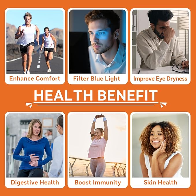 Liposomal Turmeric and Ginger Supplement 2000mg with Lutein 20mg Zeaxanthin for Women Men, Organic Turmeric Curcumin Complex Supplement for Eye, Digestive & Immune Support, Non-GMO, 120 Softgel Pills