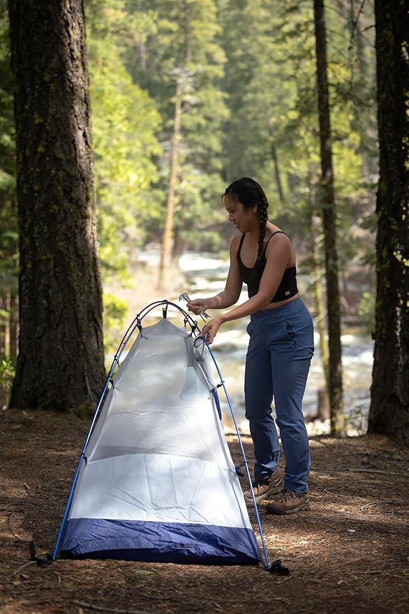 ALPS Mountaineering Lynx 1-Person Tent – Lightweight, Easy Setup, Waterproof, Freestanding Backpacking Tent with Durable Aluminum Poles and Ample Ventilation